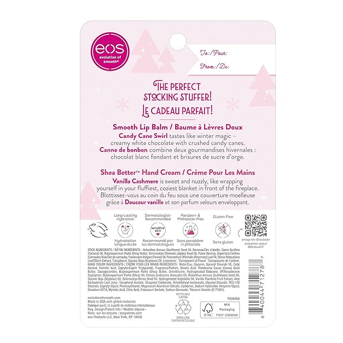 eos Holiday Skin Care Set- Vanilla