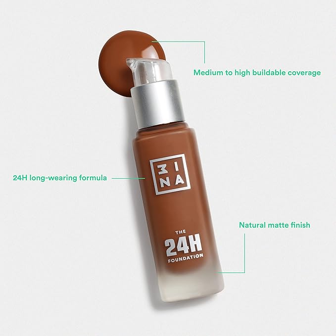 3INA The 24H Foundation 663-24H Long-Wearing Formula - 01 Oz