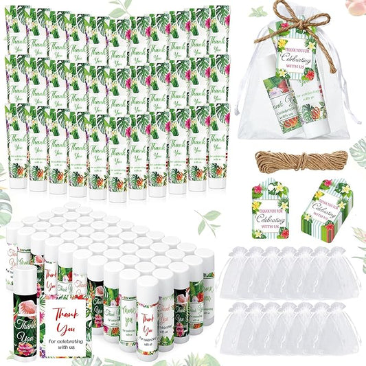 200 Pcs Baby Shower Wedding Party Tag(Tropical)