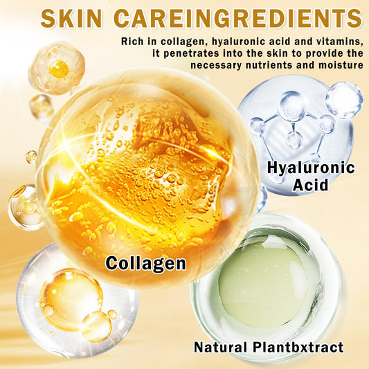 CAHIUYOA 30PCS Lip Mask & Eye Mask 24k Gold Under Eye Patches for Puffy Eyes and Dark Circles Effectively Moisturizing the Lip and Eye Skin Reducing Fine Lines