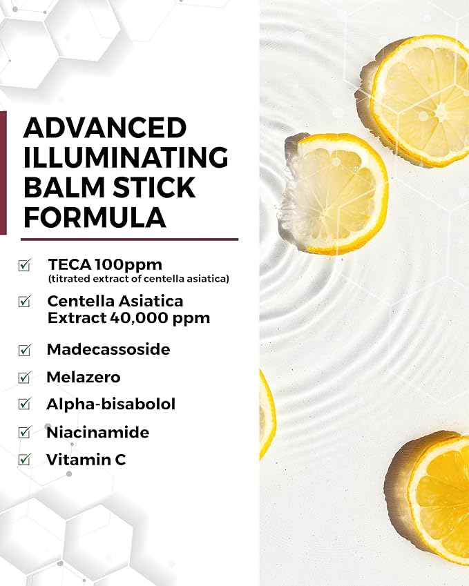 Centellian 24 Madeca Capture Stick (0.4oz) - Multi Balm Stick for Even Skin Tone. Korean Skin Care, Eye Cream & Moisturizer. Travel Essentials. TECA, Centella Asiatica, Vitamin C