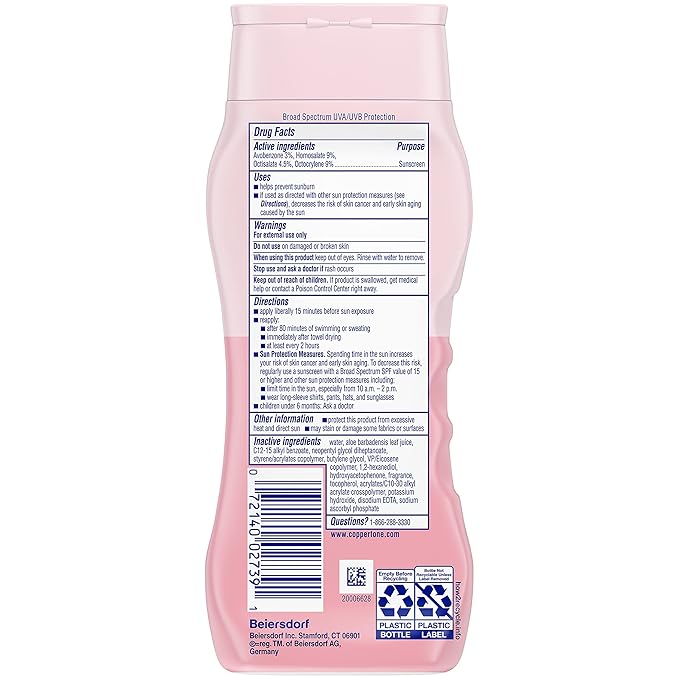 Coppertone WaterBabies SPF 50 Baby Sunscreen Lotion, Water Resistant Sunscreen for Babies, 8 Fl Oz