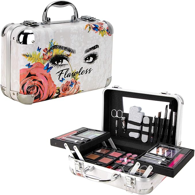61pcs Makeup Gift Set With Extendable Trays