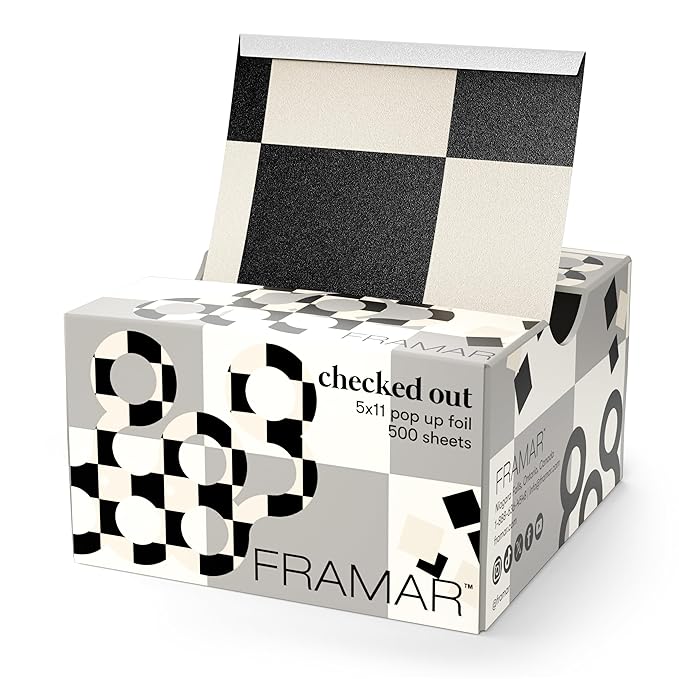FRAMAR Checked Out Hair Foil