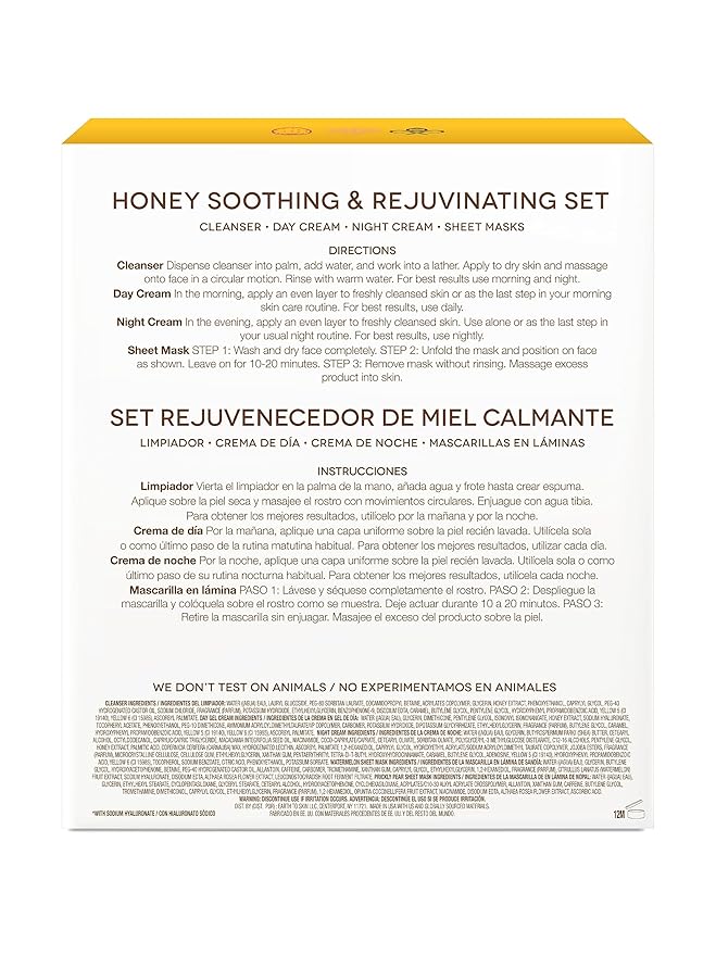 Earth To Skin Honey Soothing &