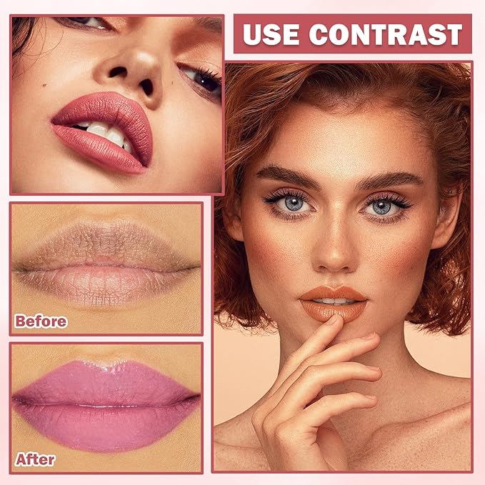 AWCCXMYM 5 Colors Peel Off Lip Stain Peel Long