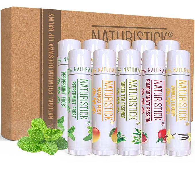 10-Pack Lip Balm Gift Set by