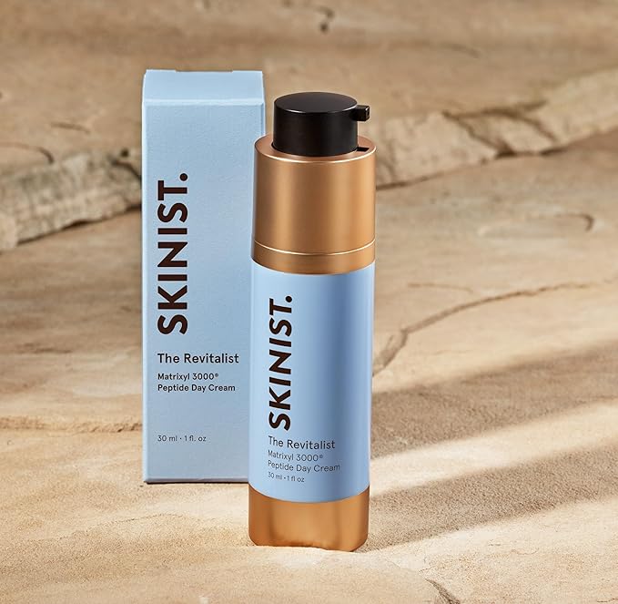 The Revitalist Matrixyl 3000® Peptide Day Cream – Anti-Aging Moisturizer for Fine Lines & Wrinkles, Lightweight Hydrating Formula for Day & Night