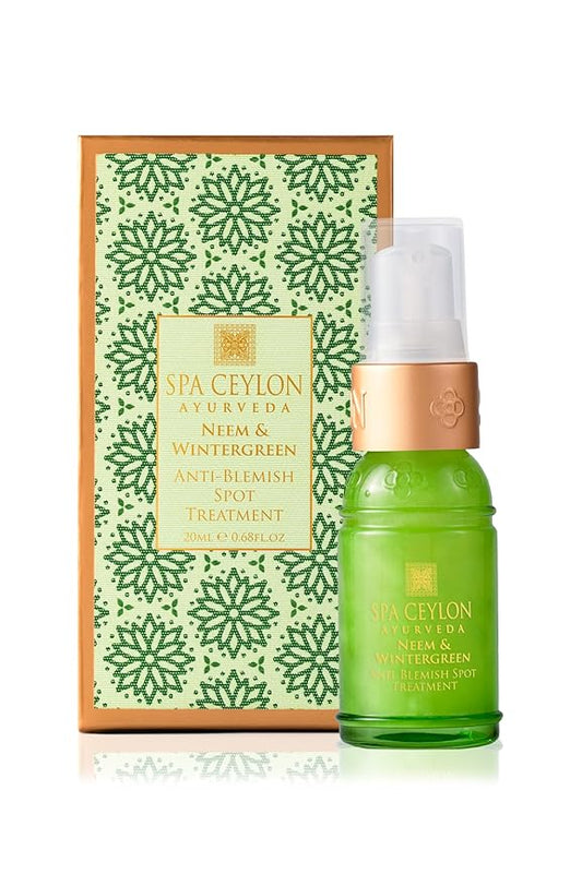 SPA CEYLON NEEM & WINTERGREEN - Anti-Blemish Spot Treatment | Controls acne and clears skin | Blackheads | acne | For oily skin