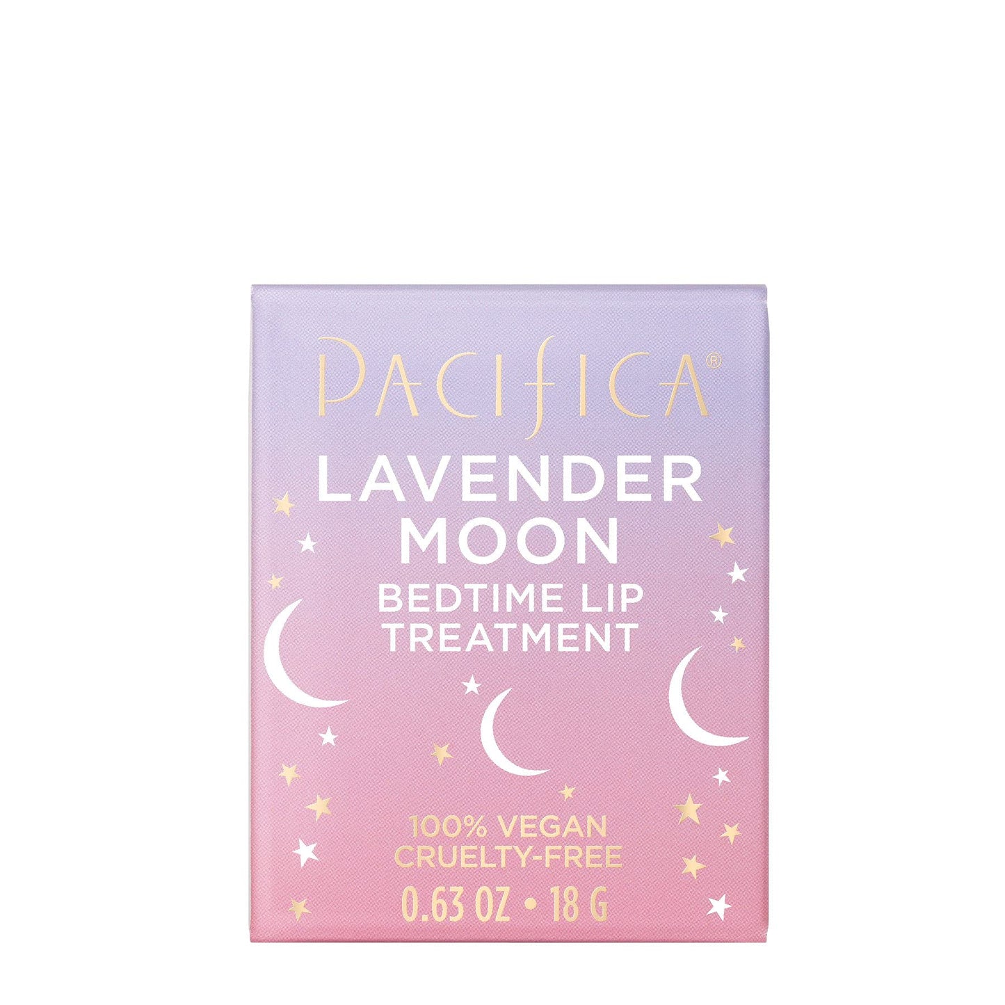 Pacifica Lavender Moon Lip Mask – Hydrating Bedtime Lip Treatment for Dry, Wrinkled Lips, Shea & Jojoba, Vegan Cruelty-Free Lip Repair, 0.63 Ounce Vegan & Cruelty-Free Clean Beauty