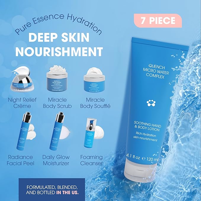 Quench 7 Piece Skincare Set - Aging