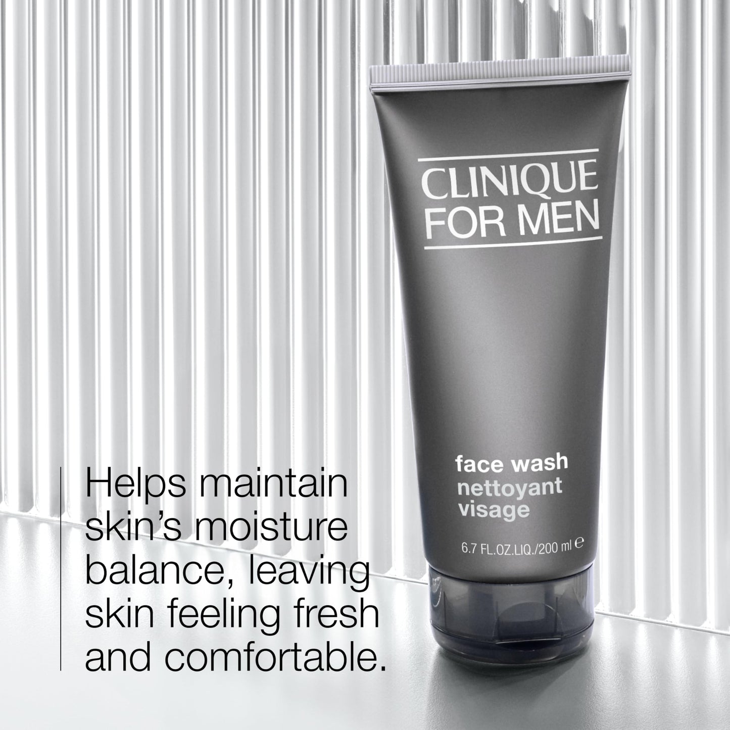 Clinique For Men Starter Kit Set For Daily Intense Hydration | Face Wash, Cream Shave, Maximum Hydrator Activated Water Gel Concentrate