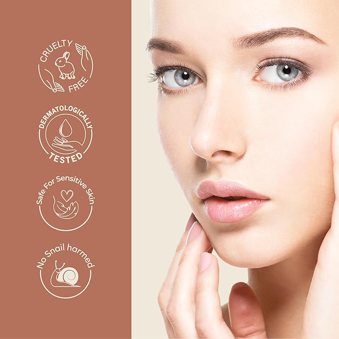 Herbs Healthy Healing Snail Mucin 96% Essence – Korean Hydrating Face Serum (3.38 fl oz) – Nourishing Skincare for Fine Lines, Uneven Tone & Dehydrated Skin – Lightweight, Fast-Absorbing Formula