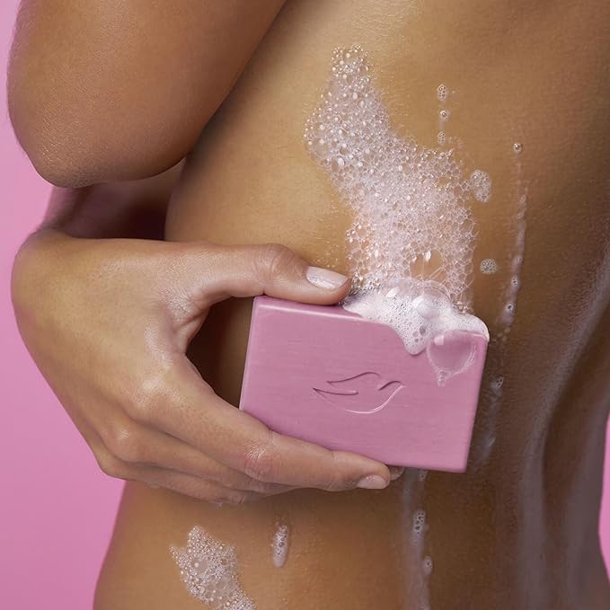 Dove Plant Milk Cleansing Bar Soap Oat Milk & Berry Brulee Moisture Marvel 4 Count for Moisturized Skin Gentle Cleanser, No Sulfate Cleansers or Parabens, 98% Biodegradable Formula 5 oz