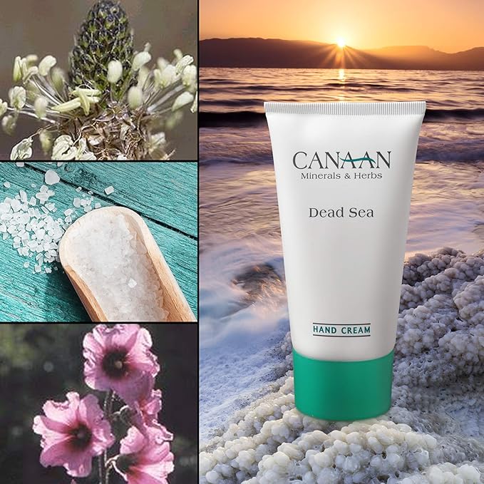 Canaan Minerals & Herbs Dry Hand Repair Cream - Dead Sea Hand Cream, Deep Moisture For Dry Hands And Cracked Skin, 4.25 fl. oz / 125ml