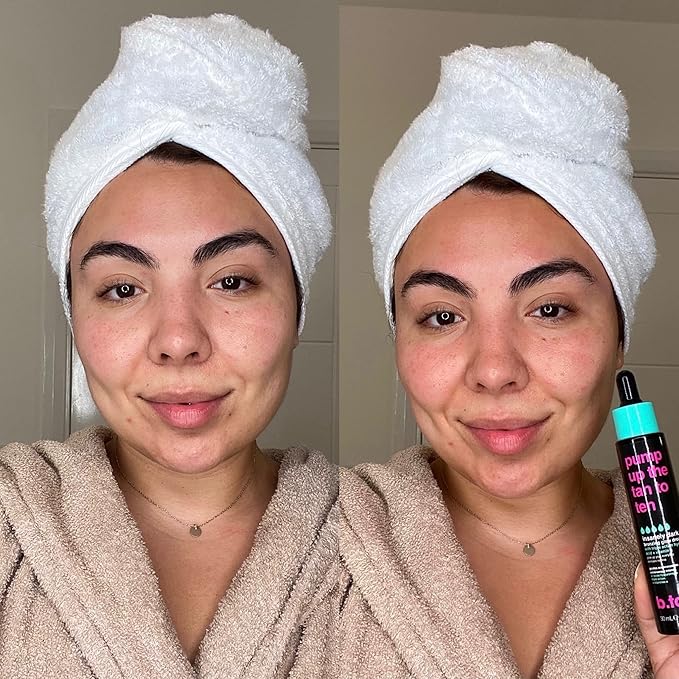 b.tan Darkest Self Tanning Drops for Face & Body | Pump Up the Tan to Ten - Insanely Dark Gradual Sunless Tanner Bronzing Glow Drops, Vegan, Cruelty Free, 1.0 Fl Oz