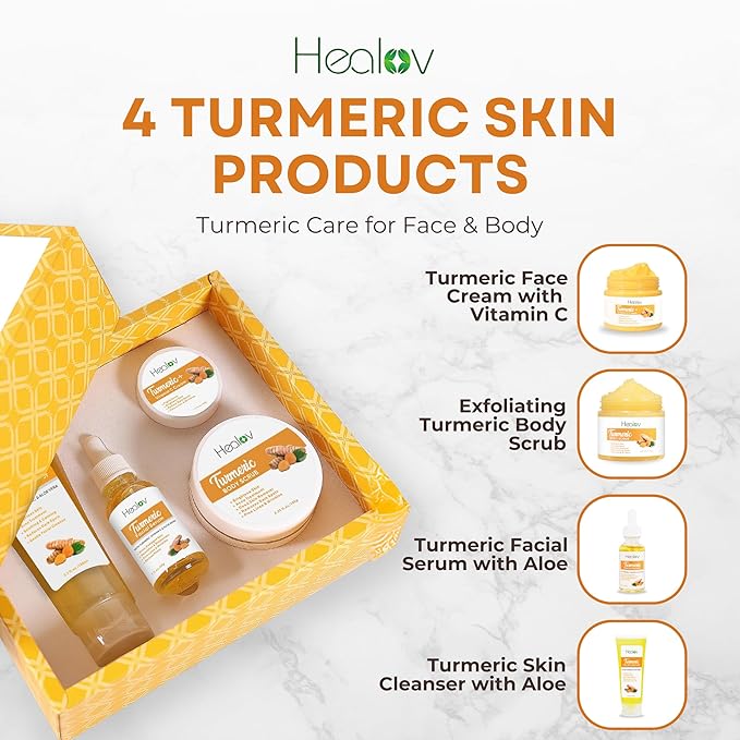 Turmeric Skincare Set - Turmeric Skin Brightening