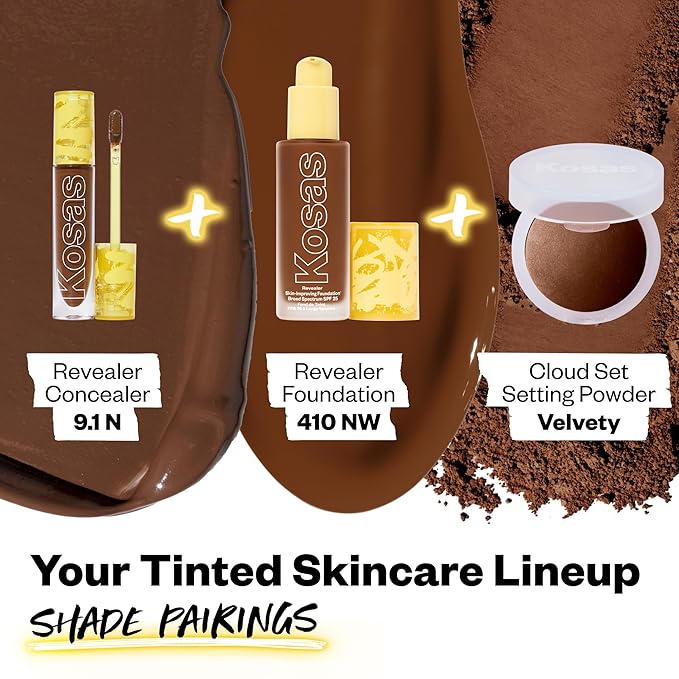 Kosas Revealer Concealer - Medium Coverage Makeup with (Tone 09)