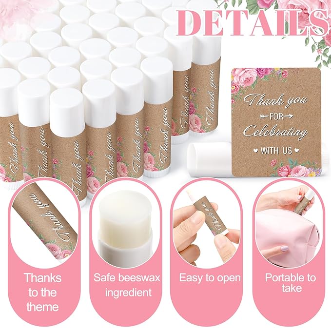 Demissle Jasmine Moisturizing Lip Balm, 40