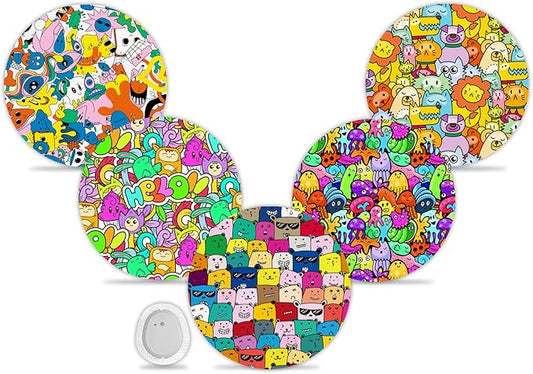 G7 Over Patches 20Pack Waterproof G7 & Stelo Adhesive Patches CGM Tape Full Cover Stelo Patch Non-Glue Central Hypoallergenic & Latex-Free Long Stay for 15 Days