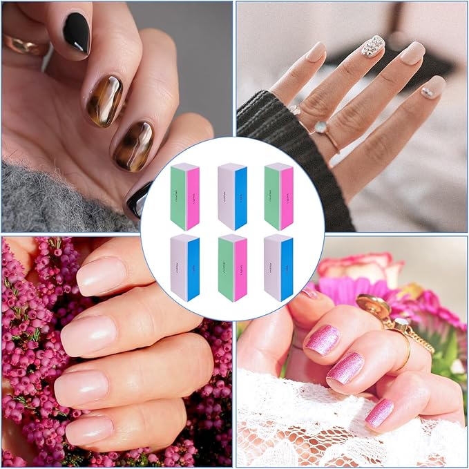 4 Way Nail Buffer Block