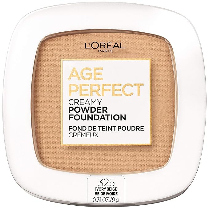 L'Oreal Paris Age Perfect Creamy Powder Foundation Compact, 0.31 oz