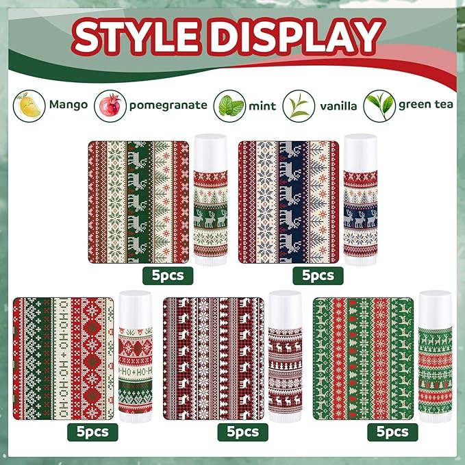 Dunzy 50 Pcs Lip Balm in Gift