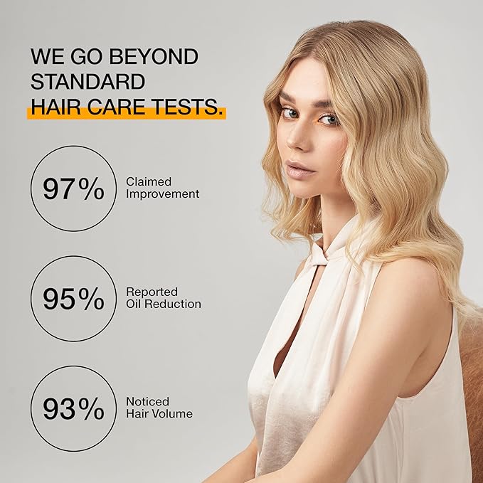 GK HAIR Balancing Shampoo Cleanses and Removes Buildup with Keratin Treatment For Oily Control Flaky Itchy Dry Scalp Thinning nourishing Hair Sulfate Free Women and Men – 10.1 Ounce