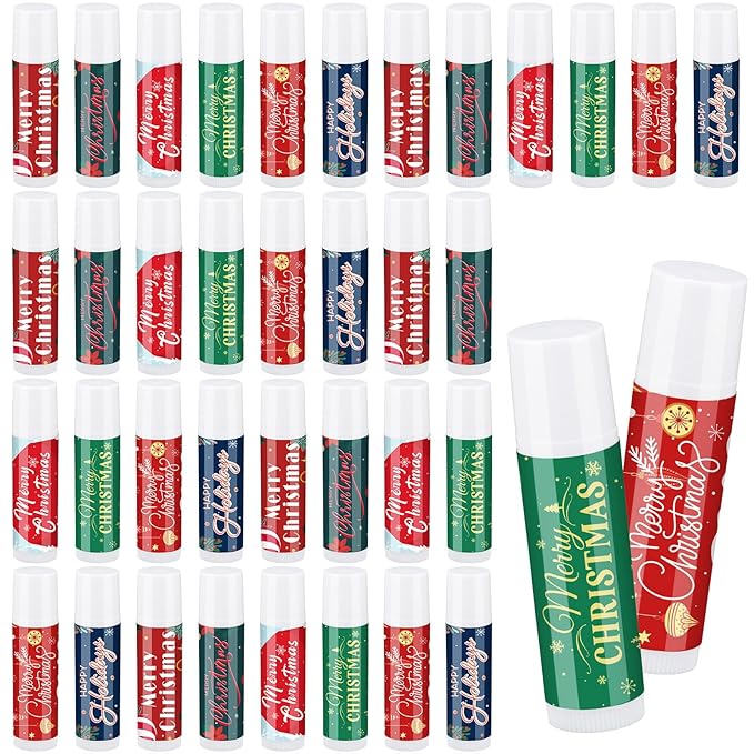 36 Pcs Lip Balm Bulk Easter Moisturizing