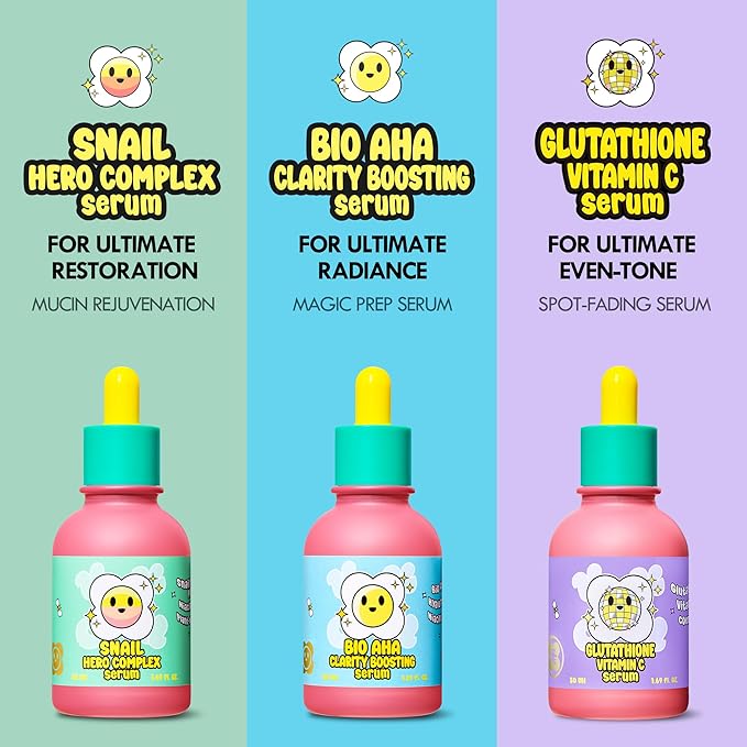 Glutathione Vitamin C Serum 50ml - Step-by-Step Discoloration Correcting Serum with Hyaluronic Acid & Niacinamide - Moisturizing & Hydrating K Beauty Skin Care (1.69 fl oz)