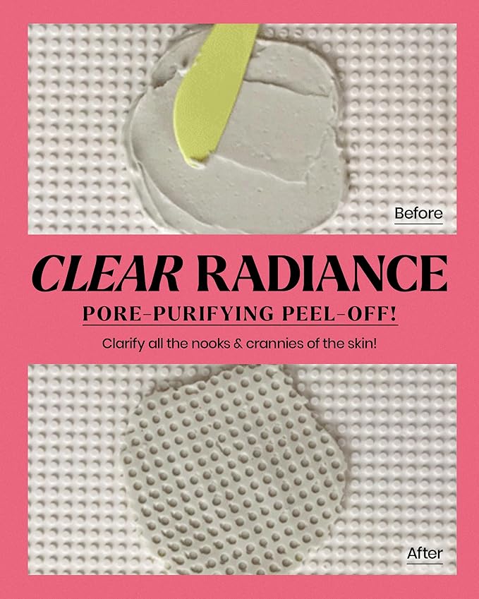 LINDSAY Pearl Modeling Mask Cup Pack - Korean Skin Care Face Mask Modeling Pack – Single-Use Revitalizing Face Mask w/Spatula Spoon – Spa Facial Peel-off Mask (6 ea, 0.36 lb)