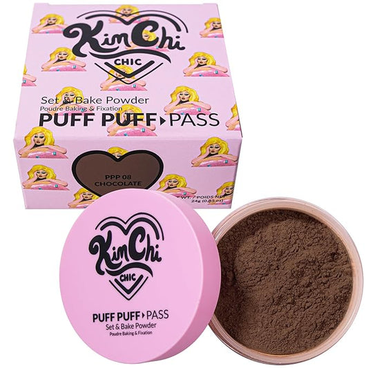 Kimchi Chic Beauty Puff Puff Pass Set and 08 Chocolate
