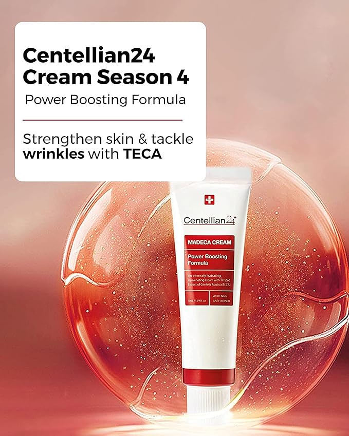 CENTELLIAN 24 Madeca Cream (1.7+1.7fl oz) - Centella Moisturizer for Face, Korean Skin Care. Dry, Sensitive Skin. TECA, Centella Asiatica, Madecassoside
