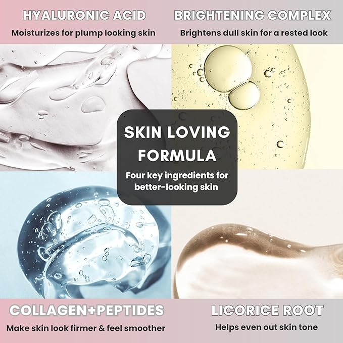 Micro Infusion System - 0.25mm 24k Gold Cosmetic Facial Stamp with Hyaluronic Acid & Peptide Serum Ampoules - At-Home Hydrating & Plumping Glow Kit for Face & Lips