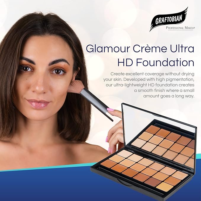 Graftobian HD Glamour Creme Foundation Warm Super Palette