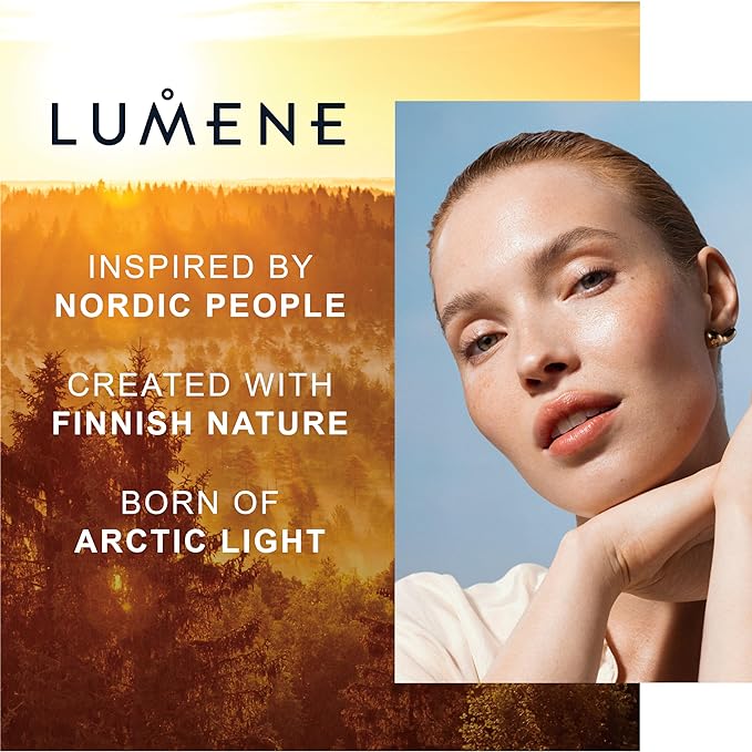 Lumene Color Correcting CC Cream - Lightweight Foundation - Medium Coverage - Redness Reducing Face Makeup for a Glowing Complexion - Vegan Formula + Suitable for All Skin Types - Tan (1 fl oz)