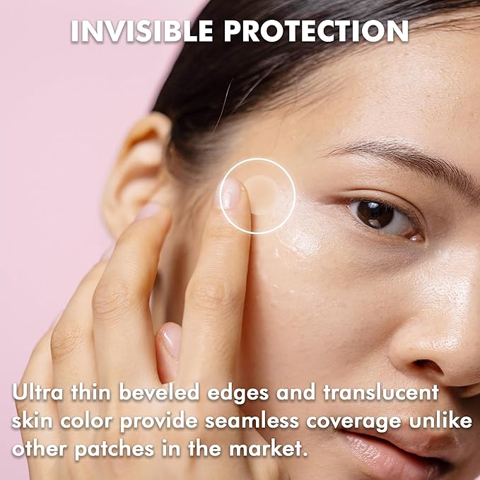 Albatross Health New England Invisible Pimple Patches for face, plain Hydrocolloid Acne Patches, HSA FSA eligible, Spot Dots Cover, Zit Blemish Patch, 2 Sizes 180 Counts
