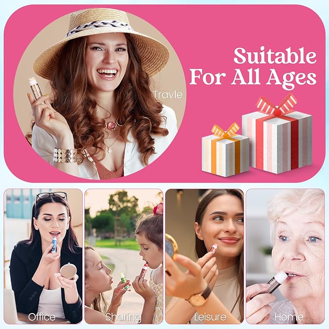 72 Pcs Lip Balm Bulk Lips