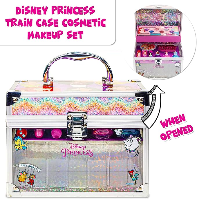 Disney Princess Train Case Girls Beauty