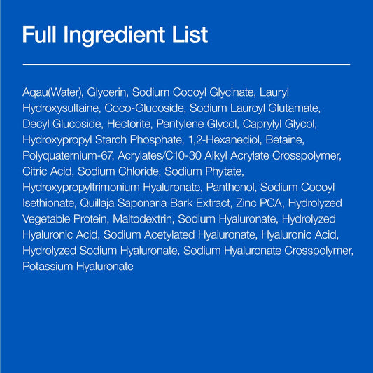 Anua Hydrating Gentle Foaming Cleanser, Hyaluronic Acid, Glycerin, Zinc, Panthenol, Korean Face Wash for Dry Skin, for Double Cleansing, Korean Skincare (150ml/5.07fl oz.)