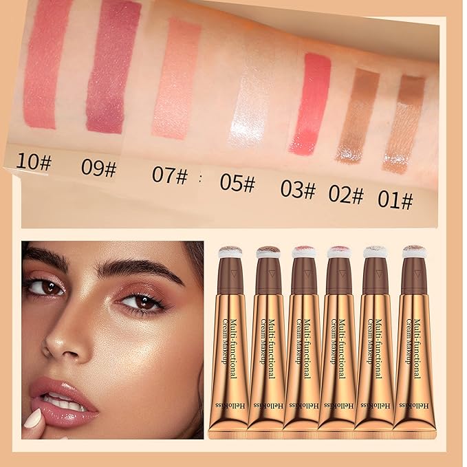 Contour Beauty Wand, Multi-Use Liquid Contour Wand Makeup Contour Brown)