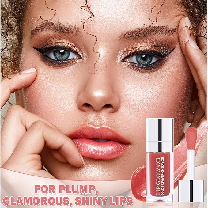 Hydrating Lip Glow Oil Plumping Lip Oil Gloss Hydrating