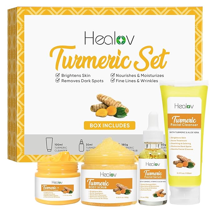 Turmeric Skincare Set - Turmeric Skin Brightening