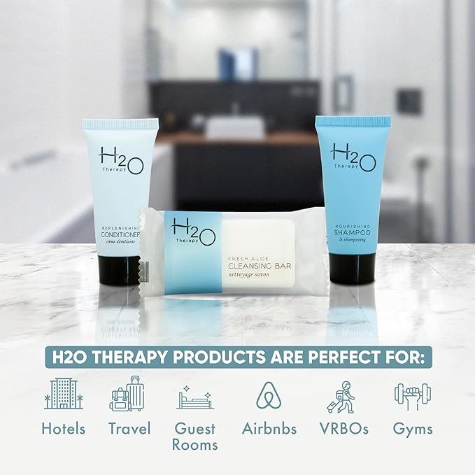 H2O Therapy Hotel Soaps and Toiletries oz