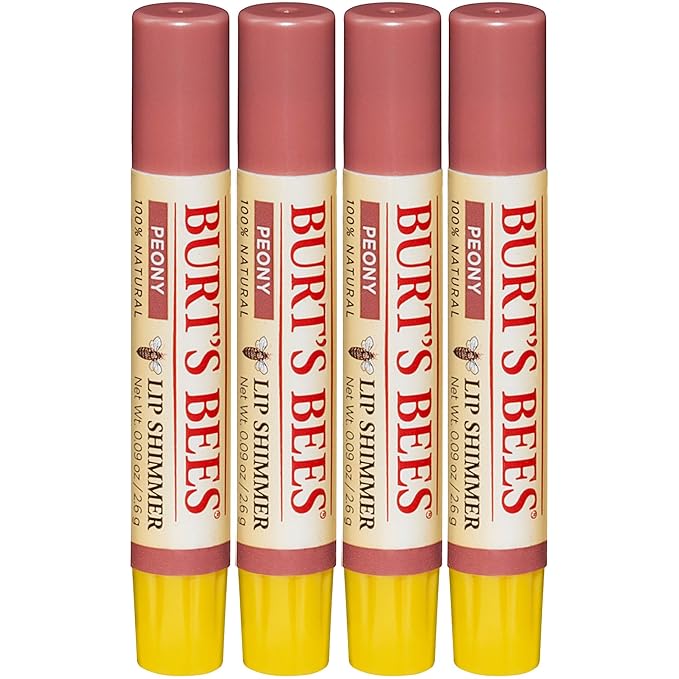 Burt's Bee's Lip Shimmer, Peony - 0.09 Ounces