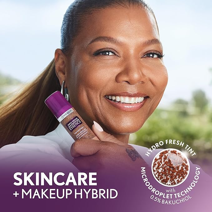 Covergirl Simply Ageless Skin Perfector Essence Foundation, 50 Vegan Formula, 1.0oz