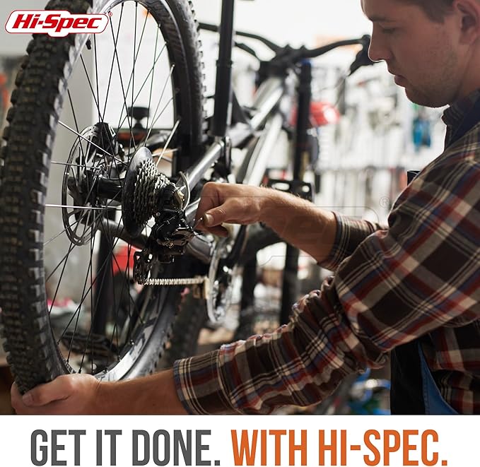 Hi-Spec 54pc General Household Tool Set – Home & Garage Hand Tool Kit with Toolbox Storage Case for DIY, Basic Repairs, Apartment, First-Time Homeowner & Everyday Home Maintenance