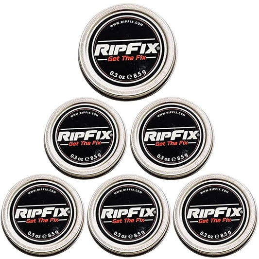 Hand Tear Repair - Rip Fix Stopper Balm for Gymnastics - Climbers Hand Balm - Wod Callus Hand Care - Climbing Hand Repair Balm Cream - Treatment for Cracked or Ripped Hands 0.3 oz - Pack of 6