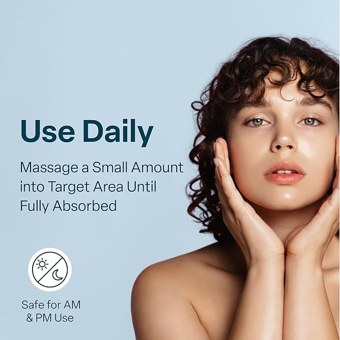 QRxLabs Plant-Based Squalane Moisturizer Cream - 2 fl oz (60 mL) - Face & Body Hyaluronic Acid Moisturizer