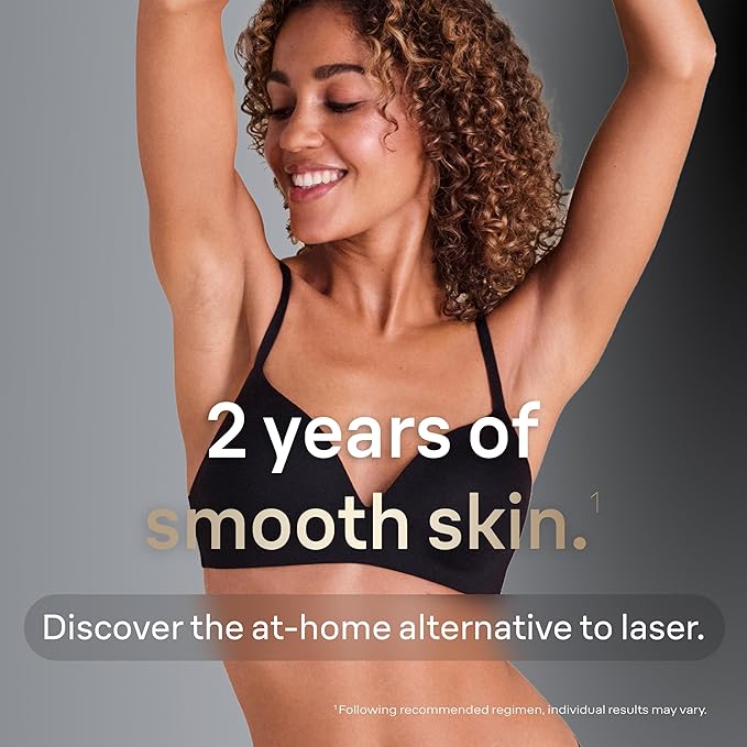 Braun Smart IPL, Silk·Expert Pro 5: at Home Laser Hair Removal for Women and Men, Permanent Visible Hair Reduction in Hair Regrowth for Body & Face, with Venus Swirl Razor, Corded, IPL5137